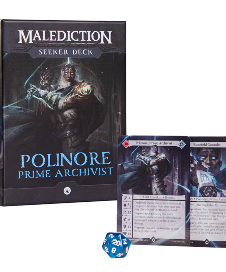 Malediction Malediction - Seeker Deck - Polinore, Prime Archivist
