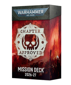 Games Workshop - GAW Chapter Approved Mission Deck