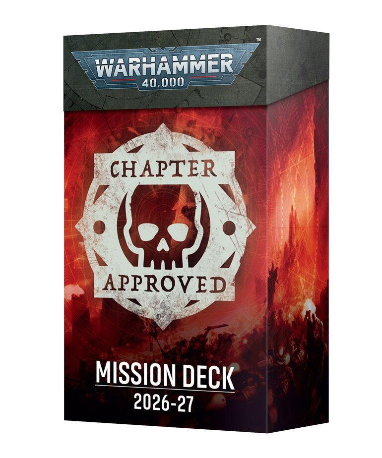 Games Workshop - GAW PRESALE Warhammer 40K - Chapter Approved Mission Deck 06/27/2026