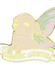 Hymgho Premium Gaming - HYO Hymgho Premium Gaming - Enamel Pin - Alternative Alignments - Chaotic Anxious Chihuahua