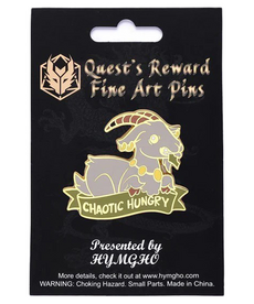 Hymgho Premium Gaming - HYO Enamel Pin - Chaotic Hungry Goat