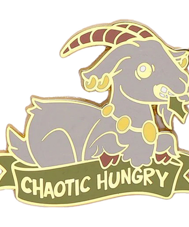 Hymgho Premium Gaming - HYO Hymgho Premium Gaming - Enamel Pin - Alternative Alignments - Chaotic Hungry Goat