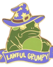 Hymgho Premium Gaming - HYO Hymgho Premium Gaming - Enamel Pin - Alternative Alignments - Lawful Grumpy Toad