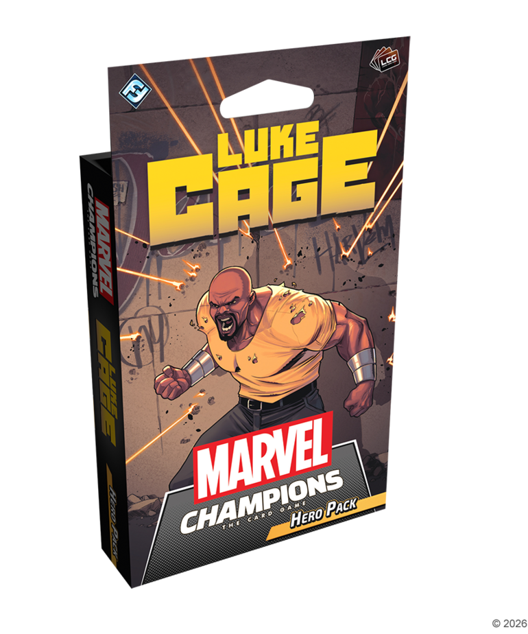 Fantasy Flight Games - FFG PRESALE Marvel Champions: The Card Game - Luke Cage Hero Pack 08/21/2026