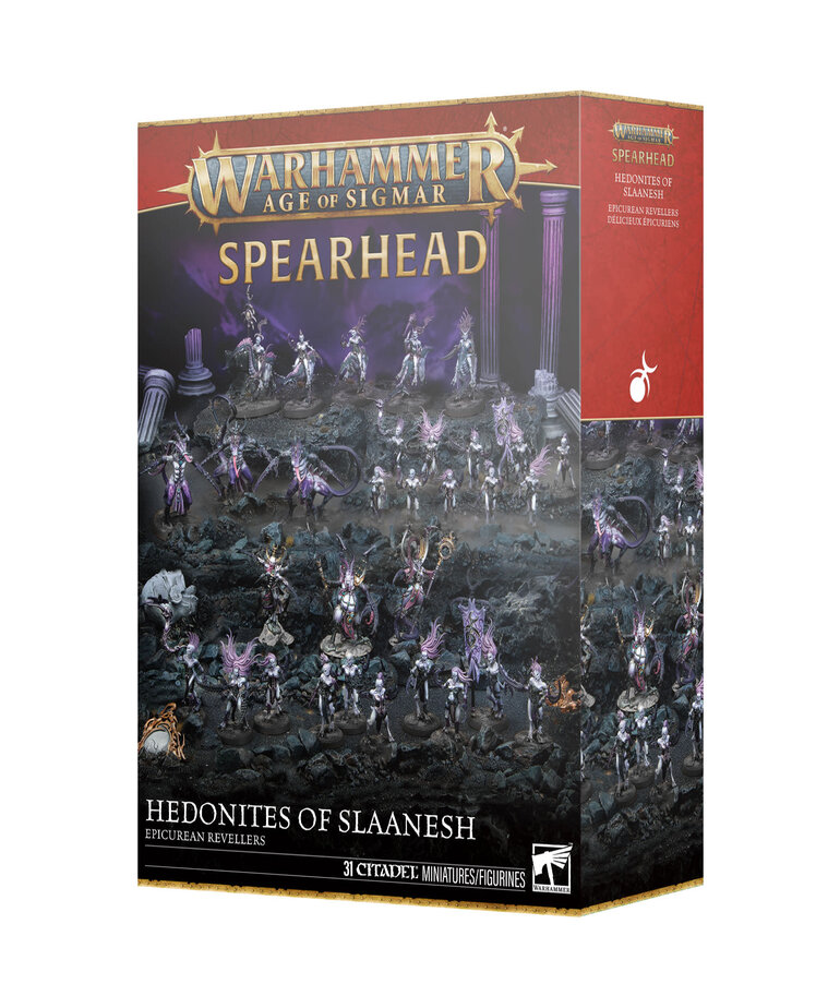 Games Workshop - GAW Warhammer: Age of Sigmar - Hedonites of Slaanesh Spearhead - Epicurean Revellers