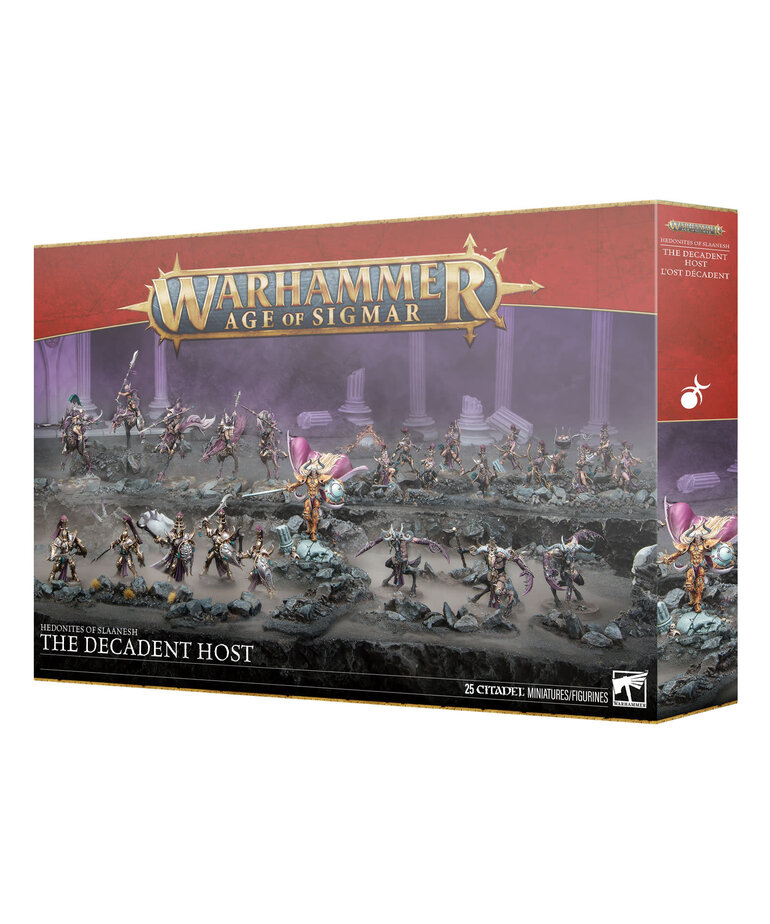 Games Workshop - GAW Warhammer: Age of Sigmar - Hedonites of Slaanesh - The Decadent Host