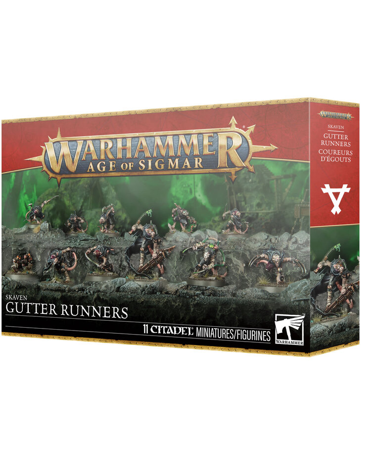Games Workshop - GAW Warhammer: Age of Sigmar - Skaven - Gutter Runners