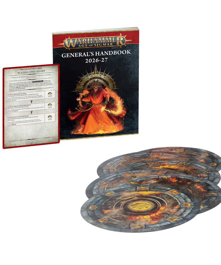 Games Workshop - GAW PRESALE Warhammer: Age of Sigmar - General's Handbook 2026-2027 07/04/2026