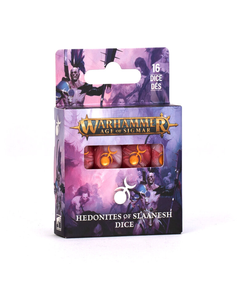Games Workshop - GAW Warhammer: Age of Sigmar - Hedonites of Slaanesh Dice