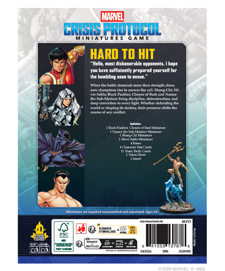 Atomic Mass Games - AMG Marvel: Crisis Protocol - Hard to Hit