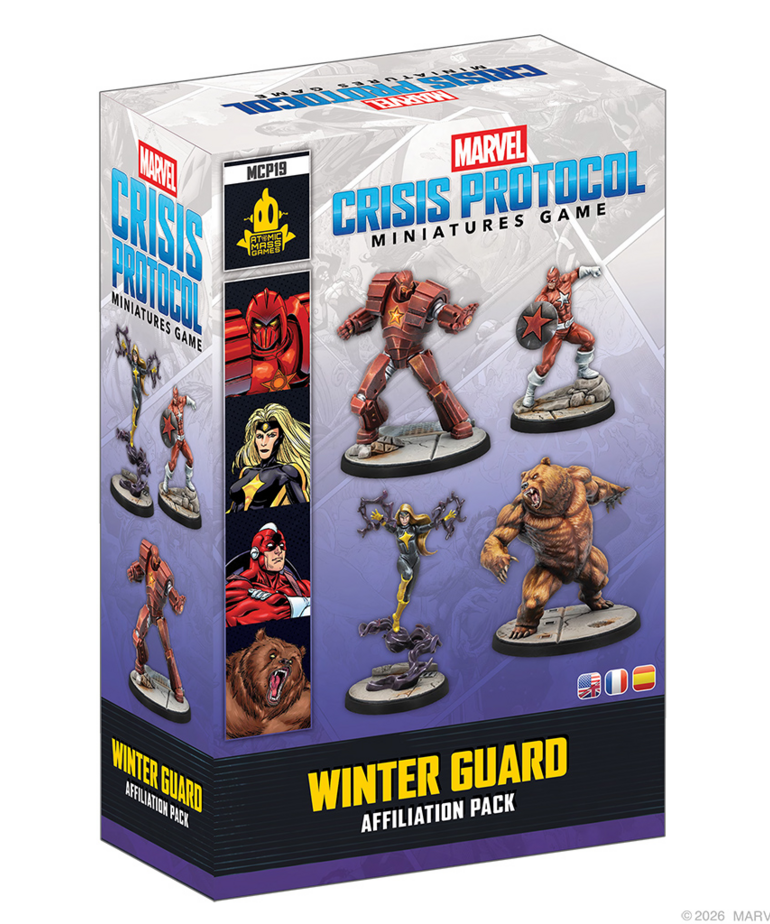 Atomic Mass Games - AMG Marvel: Crisis Protocol - Winter Guard Affiliation Pack