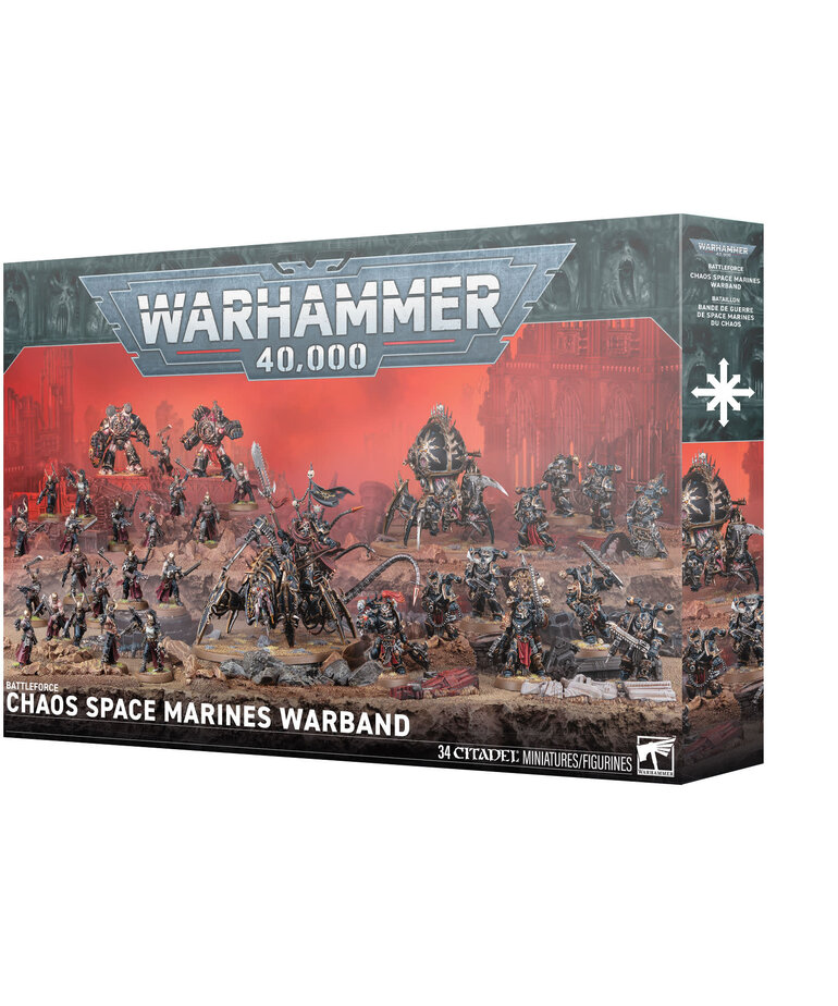Games Workshop - GAW Warhammer 40K - Battleforce - Chaos Space Marines Warband