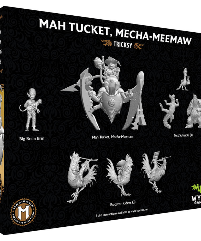 Wyrd Miniatures - WYR PRESALE Malifaux 4E - Bayou - Mah Tucket, Mecha Meemaw 06/00/2026