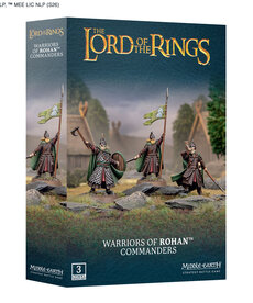 Games Workshop - GAW Lord of the Rings - Warriors of Rohan Commanders