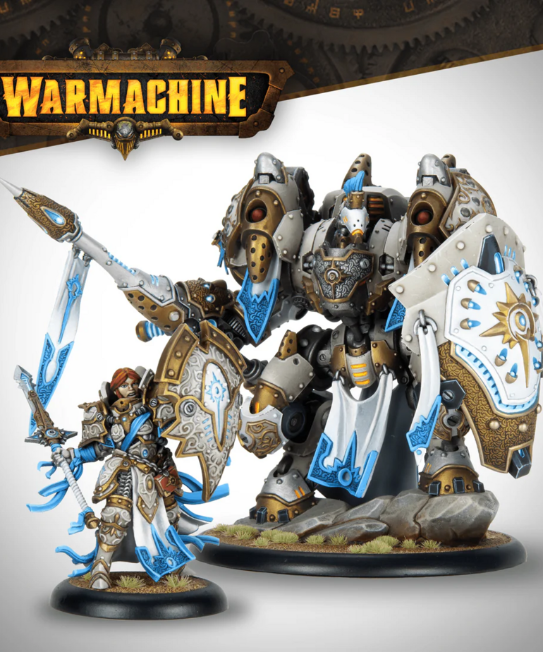 Steamforged Games LTD - STE Warmachine - Mercenary - Constance Blaize & Gallant