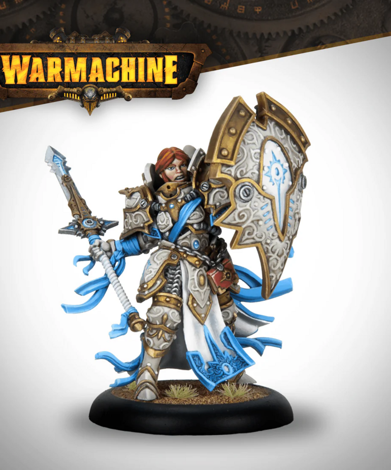 Steamforged Games LTD - STE Warmachine - Mercenary - Constance Blaize & Gallant