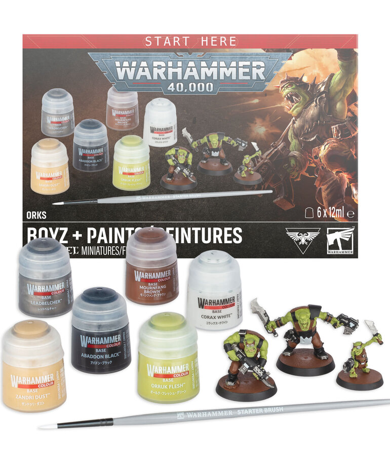 Games Workshop - GAW Warhammer 40K - Orks & Paints