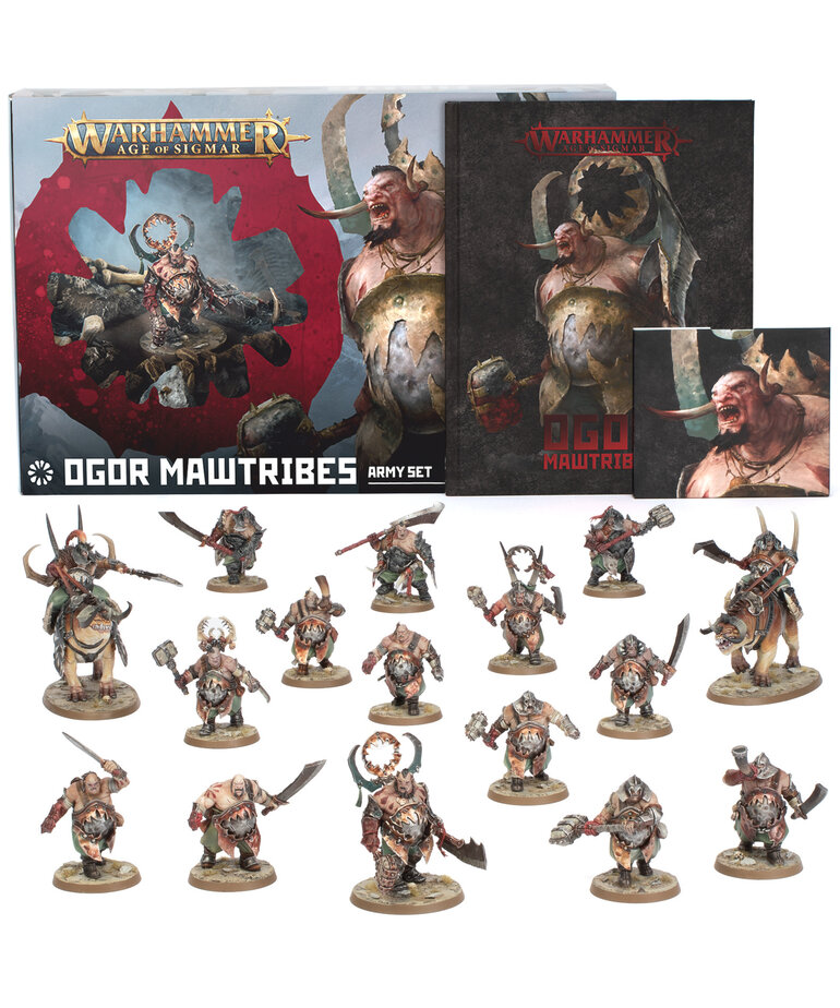 Games Workshop - GAW Warhammer: Age of Sigmar - Ogor Mawtribes Army Set