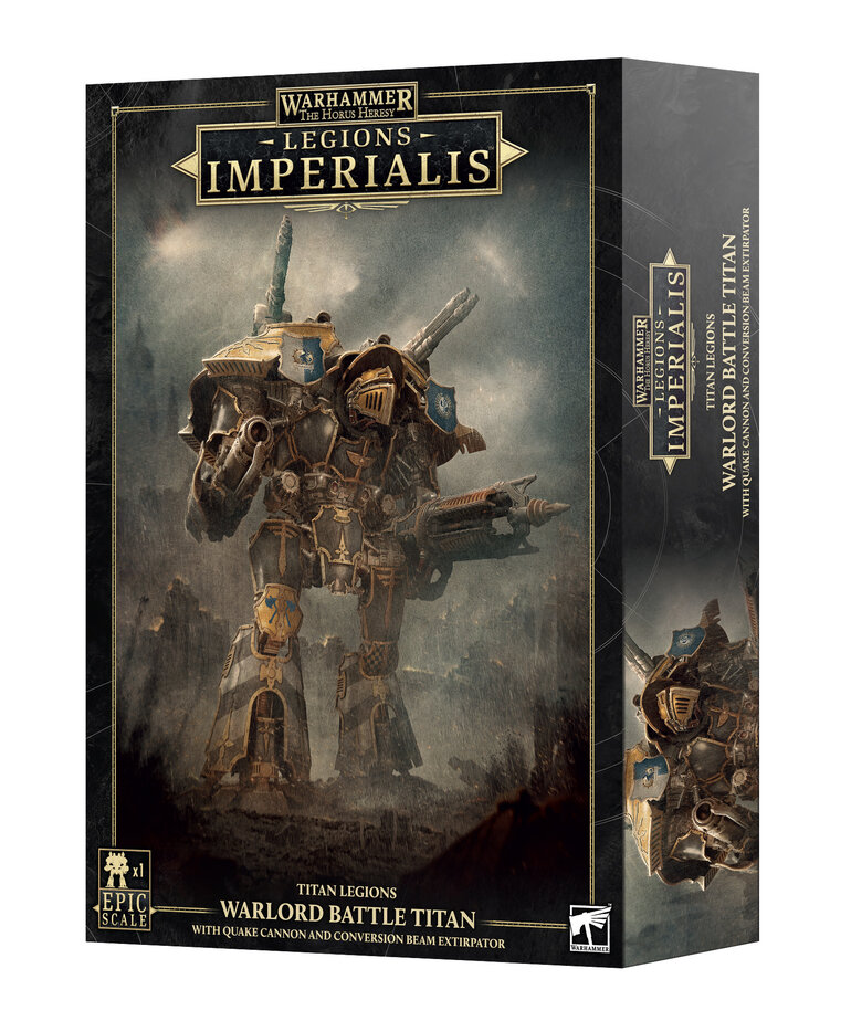 Games Workshop - GAW Warhammer: The Horus Heresy - Legions Imperialis - Warlord Titan with Quake Cannon & Conversion Beam Extirpator