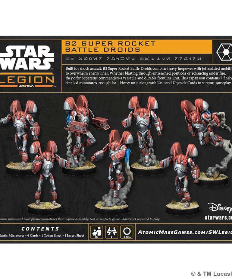 Atomic Mass Games - AMG PRESALE Star Wars: Legion - B2 Super Rocket Battle Droids 09/11/2026