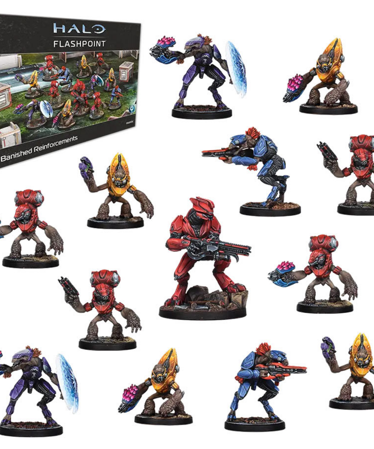Mantic Entertainment, LTD - MGC PRESALE Halo: Flashpoint - Banished Reinforcements 09/00/2026