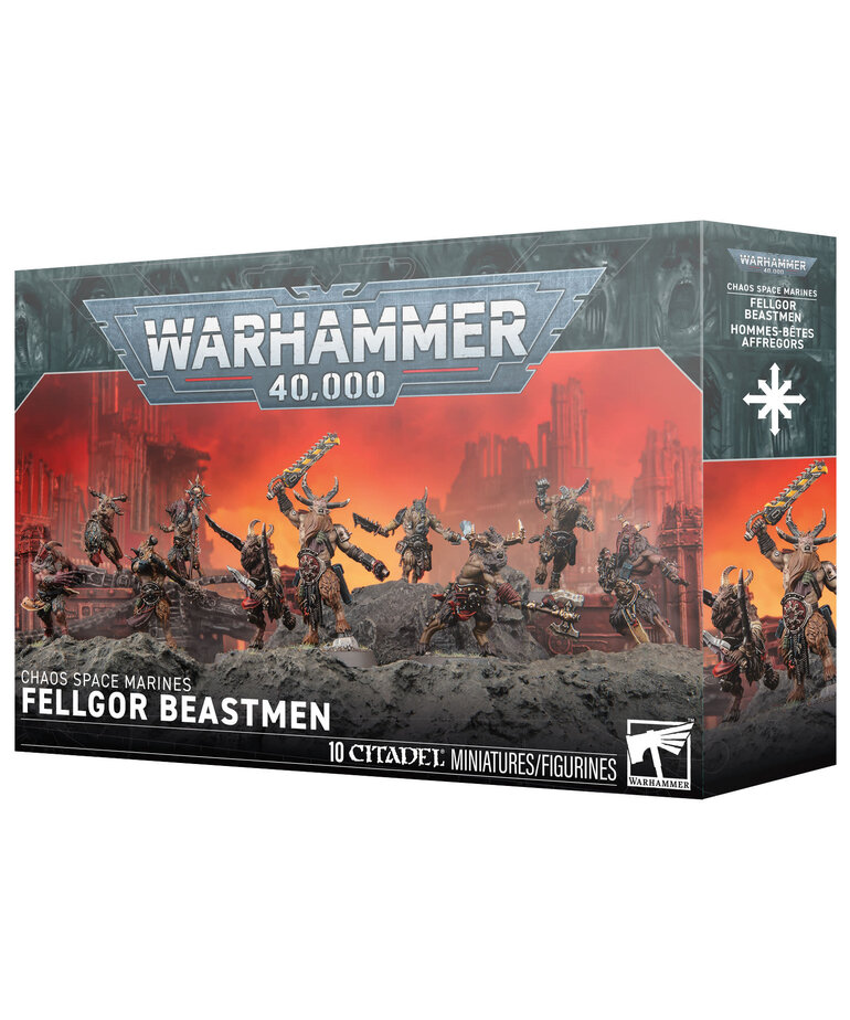 Games Workshop - GAW Warhammer 40K - Chaos Space Marines - Fellgor Beastmen