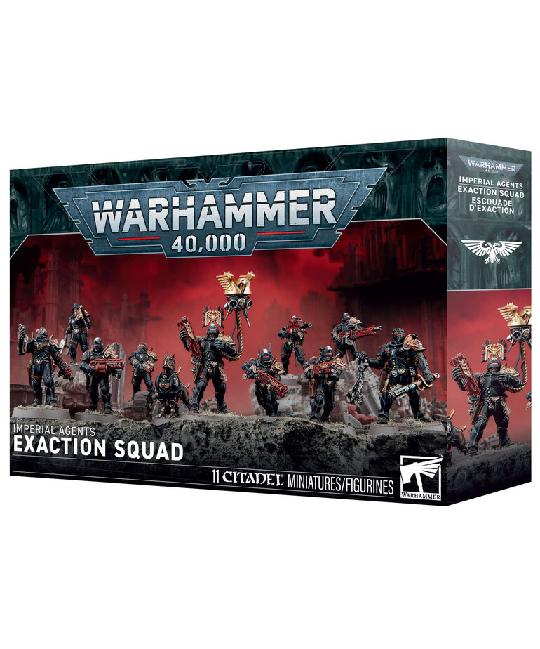 Games Workshop - GAW Warhammer 40K - Imperial Agents - Exaction Squad