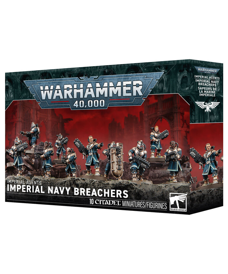 Games Workshop - GAW Warhammer 40K - Imperial Agents - Imperial Navy Breachers