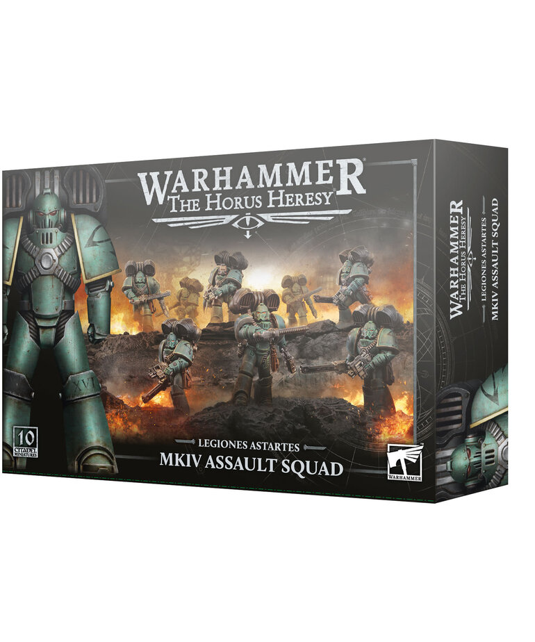 Games Workshop - GAW Warhammer: The Horus Heresy - Legiones Astartes - MKIV Assault Squad