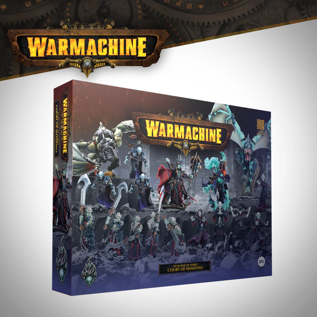 Warmachine - Dusk Fane of Nyrro Army Box - Court of Shadows