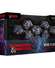 FanRoll by MDG D&D - Polyhedral 7-Die Set - Resin - Monsters - Mind Flayer Inclusion