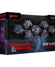 FanRoll by MDG D&D - Polyhedral 7-Die Set - Mind Flayer Inclusion