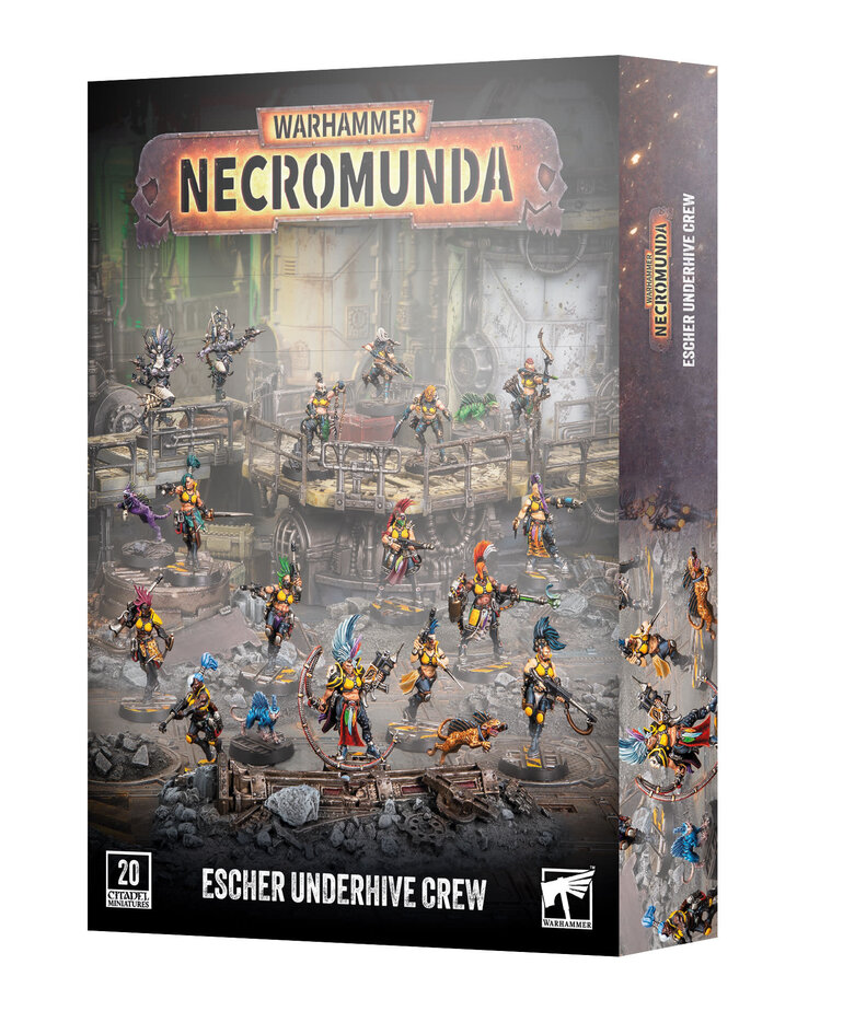 Games Workshop - GAW Necromunda - Escher Underhive Crew