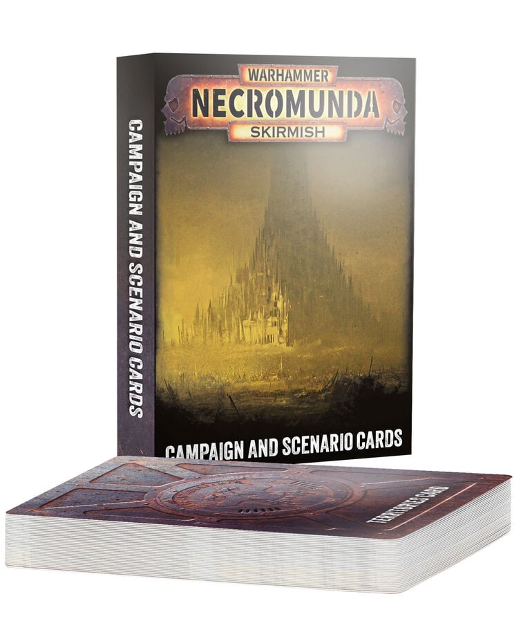 Games Workshop - GAW Necromunda - Skirmish Campaign & Scenario Cards