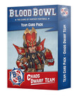 Games Workshop - GAW Blood Bowl - Chaos Dwarf Cards