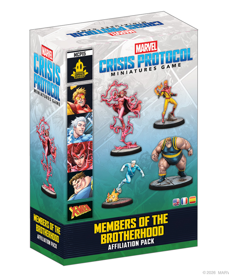 Atomic Mass Games - AMG PRESALE Marvel: Crisis Protocol - Members of the Brotherhood Affiliation Pack 09/18/2026