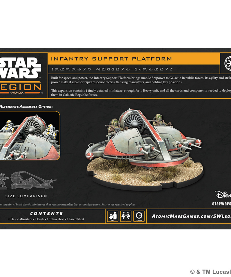 Atomic Mass Games - AMG PRESALE Star Wars: Legion - Infantry Support Platform 09/04/2026