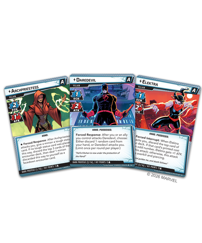 Fantasy Flight Games - FFG PRESALE Marvel Champions: The Card Game - Shadowland Scenario Pack 10/16/2026