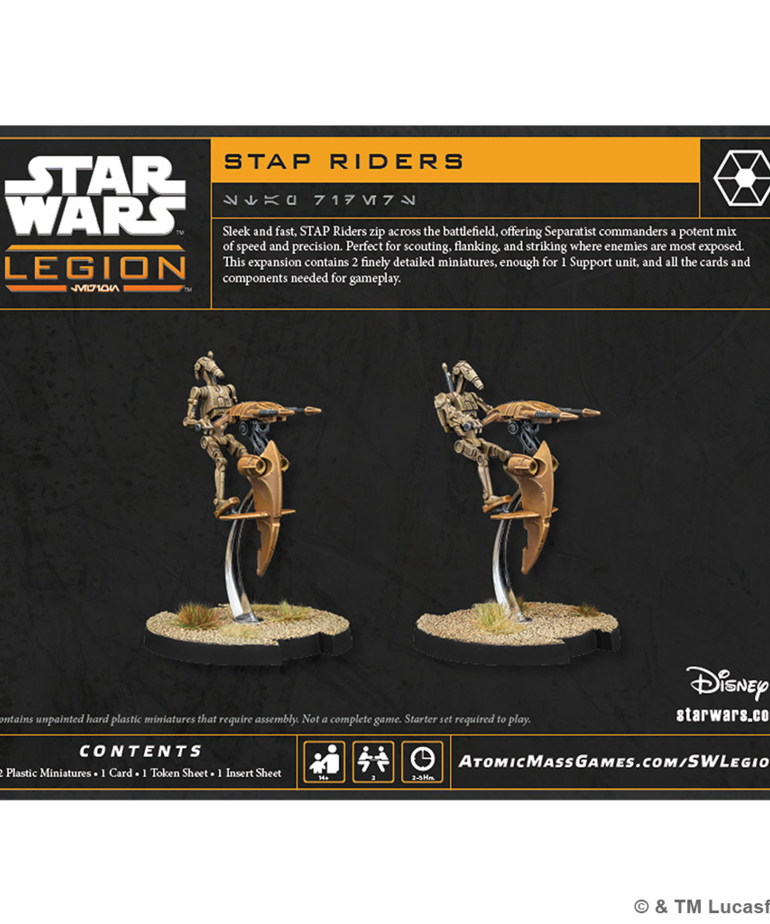 Atomic Mass Games - AMG PRESALE Star Wars: Legion - STAP Riders 09/11/2026
