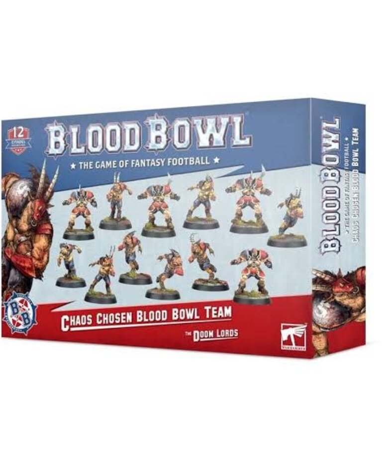 Games Workshop - GAW Blood Bowl - Chaos Chosen Team - The Doom Lords