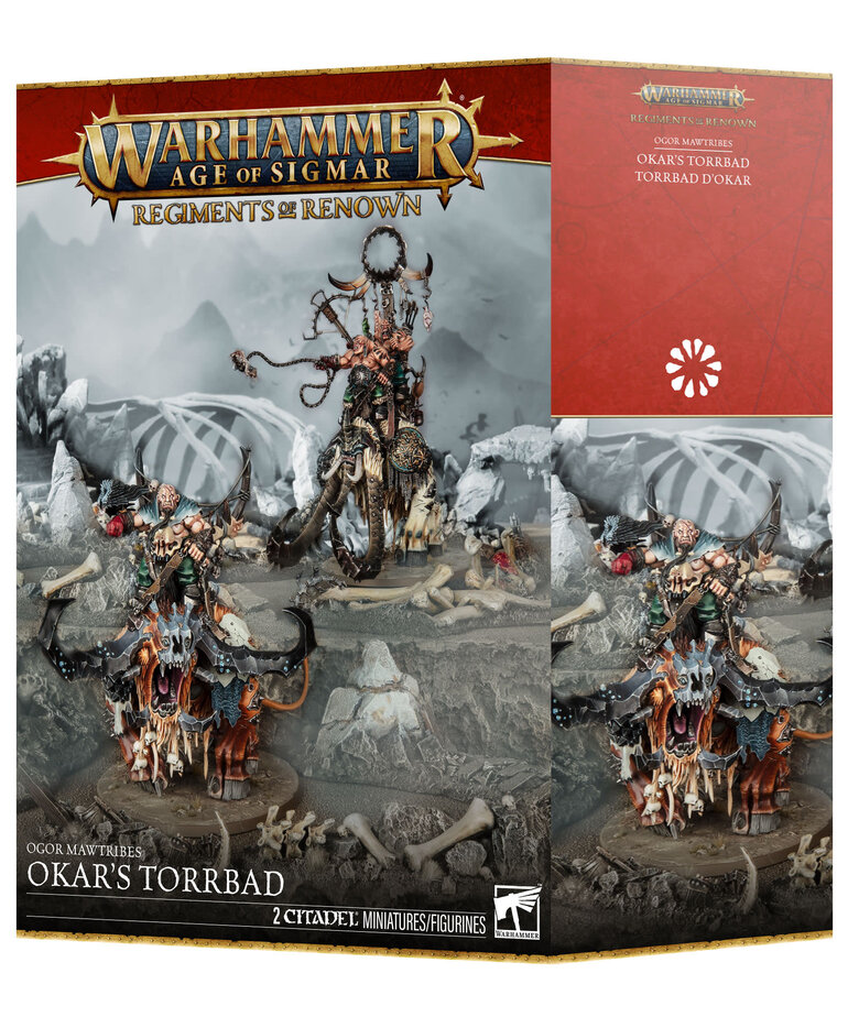 Games Workshop - GAW PRESALE Warhammer: Age of Sigmar - Ogor Mawtribes - Okar's Torrbad 08/29/2026