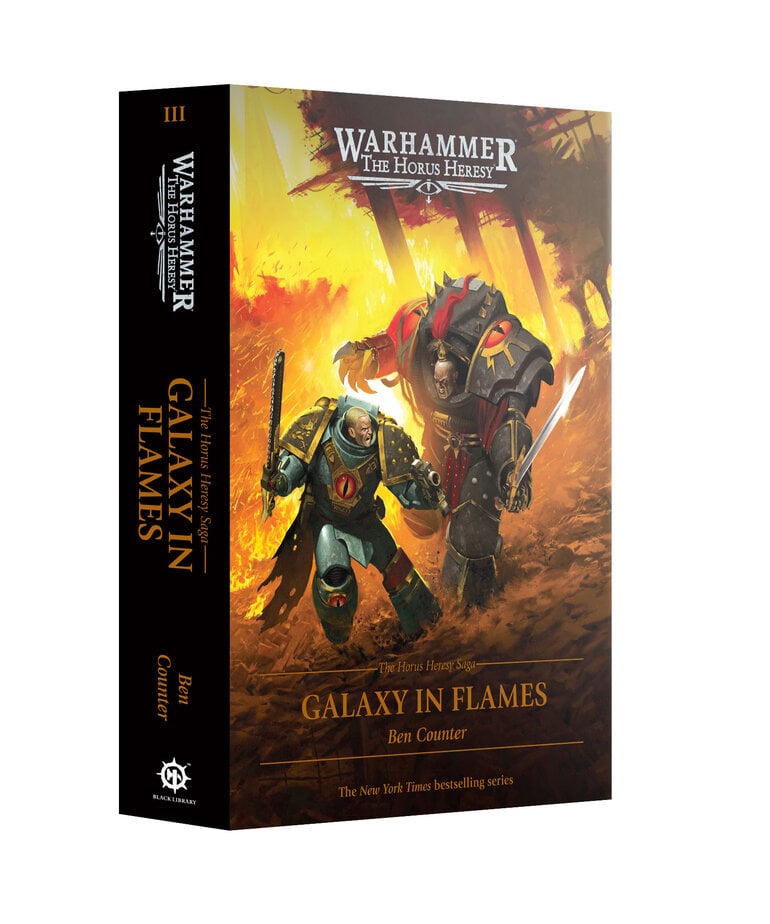 Games Workshop - GAW PRESALE Black Library - The Horus Heresy Saga - Galaxy in Flames (Hardback) 08/29/2026