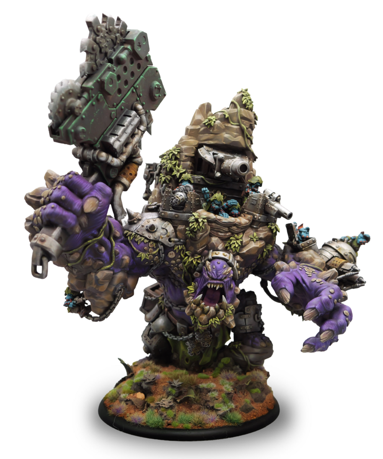 Steamforged Games LTD - STE Warmachine - Southern Kriels Kithguard - Fortress King