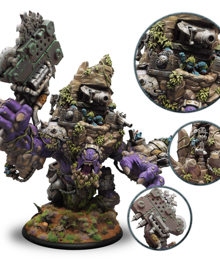 Steamforged Games LTD - STE PRESALE Warmachine - Southern Kriels Kithguard - Fortress King 08/18/2026