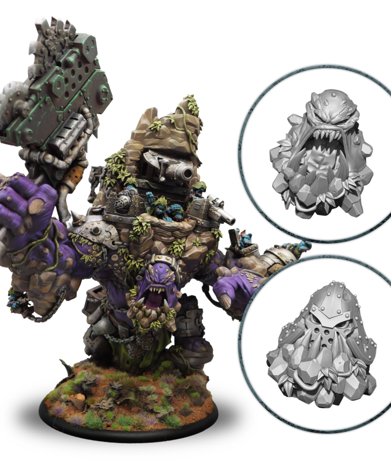 Steamforged Games LTD - STE Warmachine - Southern Kriels Kithguard - Fortress King