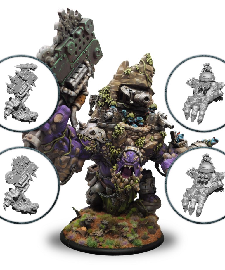 Steamforged Games LTD - STE PRESALE Warmachine - Southern Kriels Kithguard - Fortress King 08/18/2026