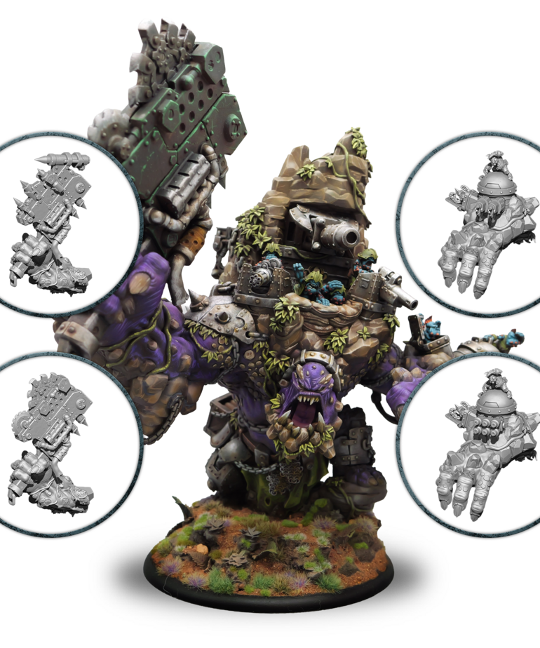 Steamforged Games LTD - STE Warmachine - Southern Kriels Kithguard - Fortress King