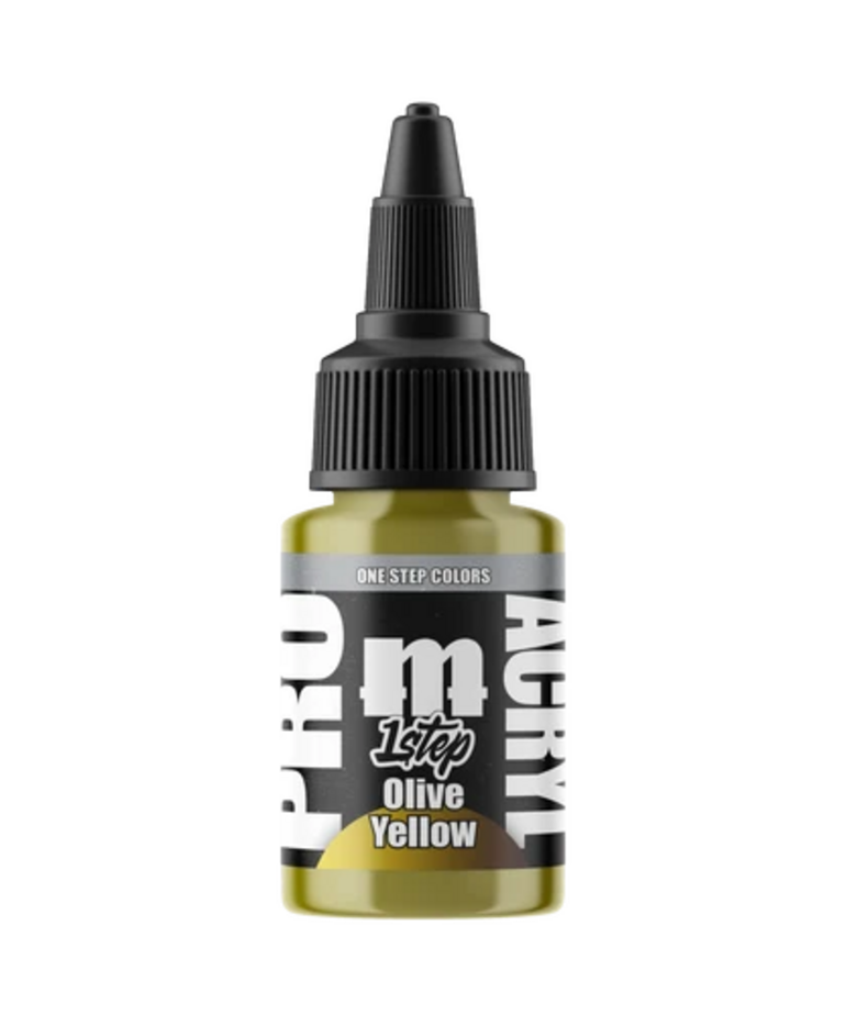 Monument Hobbies - MPA Monument Hobbies - Pro Acryl 1-Step Paint - Olive Yellow