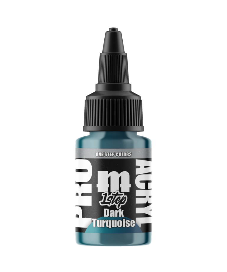 Monument Hobbies - MPA Monument Hobbies - Pro Acryl 1-Step Paint - Dark Turquoise
