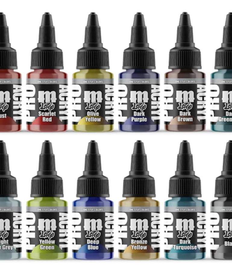 Monument Hobbies - MPA Monument Hobbies - Pro Acryl 1-Step Paint Set 2